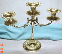 Brass Candle Stand-0837